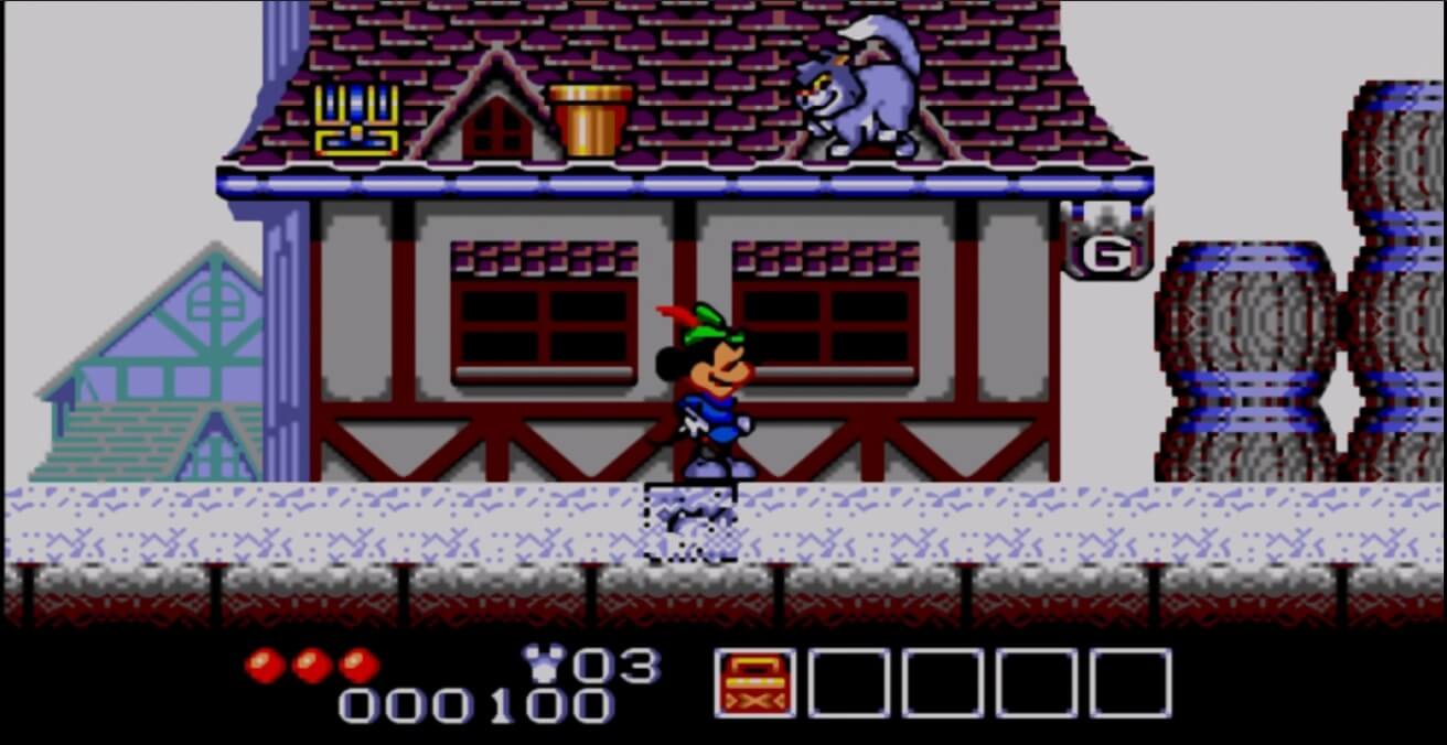 Legend of Illusion Starring Mickey Mouse - геймплей игры Sega Master System\Sega Mark III